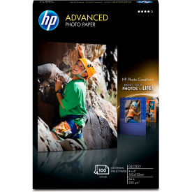Advanced Photo Paper - 10.5 mil - 4" x 6" - Glossy White - 100 Sheets/Pack