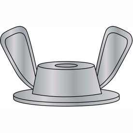 1/4-20 X 3/4 X 1 Washer Based Wing Nut Die Cast Zinc Alloy, 1000/PK