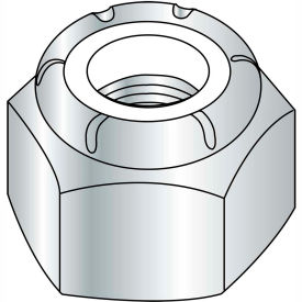 1/2-13 Nylon Insert Heavy Pattern Hex Nut Zinc, Pkg of 200