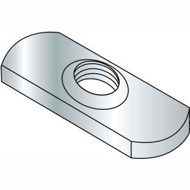 Spot Weld Center Hole Tab Weld Nut Plain, Pkg of 1000
