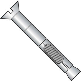 3/8X4 Flat Head Sleeve Anchor 18-8 Stainless Steel, Package of 50