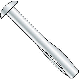 1/4X1 1/4 Round Head Split Drive Anchor Zinc, Pkg of 100