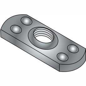1/2-13 Multi Projection Tab Weld Nut Plain, Pkg of 1000