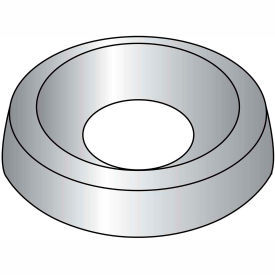Countersunk Finishing Washer Nickel - Pkg of 10000