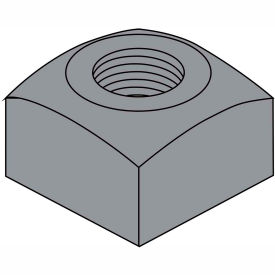 3/4-10 Heavy Square Nut Plain, Pkg of 100