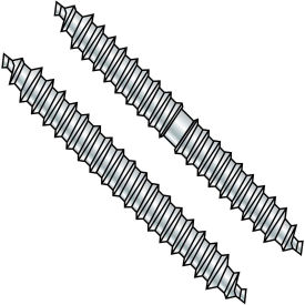 1/2x8 Dowel Screw Zinc, Pkg of 100