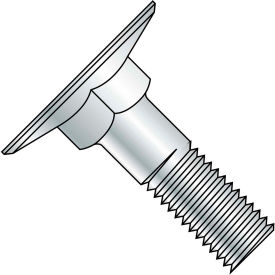 5/16-18X3 Elevator Bolt Zinc, Pkg of 200