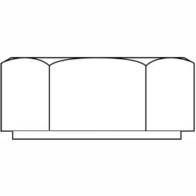 10-24 Hex Nut Nylon, Pkg of 2500