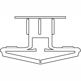 1/2 PLastic Toggle Polypropylene, Pkg of 100