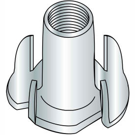 1/4-20X9/16 4 Prong Tee Nut Zinc, Pkg of 2000