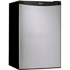 Compact Refrigerator 4.4 Cu. Ft. Black/Stainless Steel