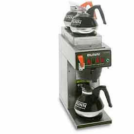 12 Cup Automatic Coffee Brewer, 3 Warmer, 13.9 AMPS