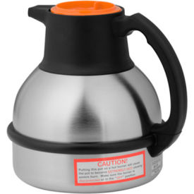 1.9 Litre Thermal Carafes, Orange Lid for Decaf Coffee, 12Pk