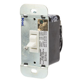 Interval Wall Timer 18 Hour Maximum 3-Way 12-150W 24-277V White w/ Flash Warning
