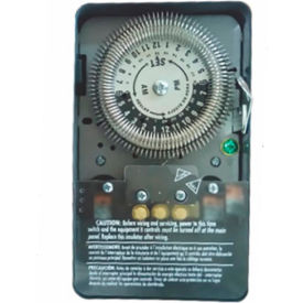 24 Hour Heavy Duty Time Switch, 20A, 120/208-277V, SPDT, NEMA 1 Metal Enclosure