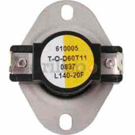 General Purpose Thermostat Opens 140°F, Closes 120°F