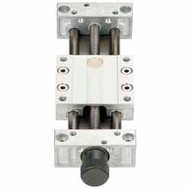 Hand-Powered Linear Positioning Slide Table -10mm Shaft/325mm Stroke