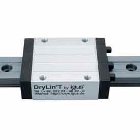 1500mm - DryLin-T Hard Anodized Aluminum Rail - Size 15