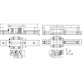 DryLin-T Polymer-Lined Mini Profile Guide - Size 15