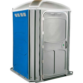 Comfort XL Wheel Chair Accessible Portable Restroom Blue
