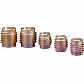 10-32 Insert For Hard Wood - Brass