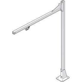 Swing Boom W/ Floor Or Bench Mounted Support, 36"W x 87"H, Beige