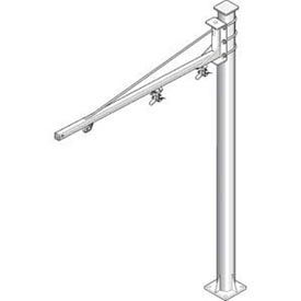 Swing Boom W/ Floor Mounted Support, 120"W, Beige