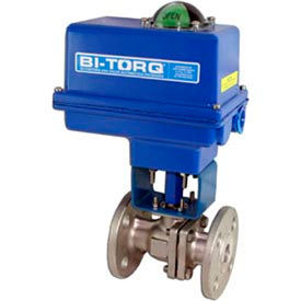 1" Split Body ANSI 150# Flanged Ball Valve W/NEMA 4 115VAC