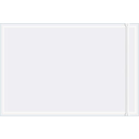 Resealable Document Envelopes, 9"L x 6"W, Clear, 1000/Pack