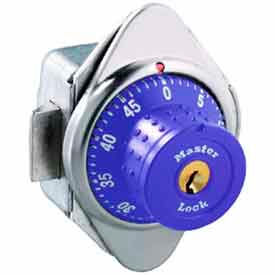 No. 1652MDPRP Built-In Combination Lock with Long Bolt - Purple - Right Hinged