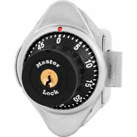 Built-In Combination Lock with long bolt - Metal Dial - Left Hinged