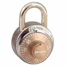 No. 1502GLD General Security Combo Padlock - Gold Dial