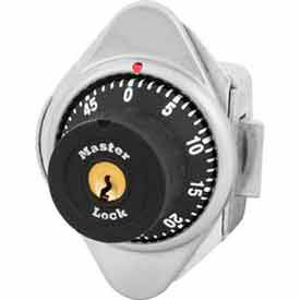 Master Lock No. 1655MD Built-In Combo Lock for Horizontal Latch Box Locker - Metal Dial