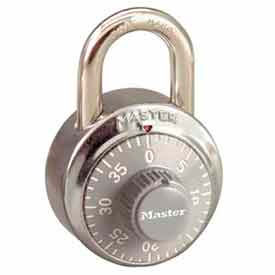 No. 1502GRY General Security Combo Padlock - Grey Dial