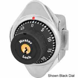 No. 1655MDGRN Built-In Combo Lock for Horizontal Latch Box Locker - Green - LH