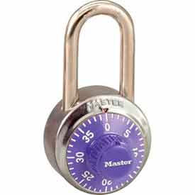General Security Combo Padlock LF Shackle - Purple Dial