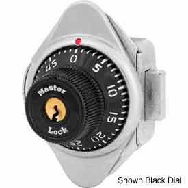 Built-In Combination Deadbolt Lock - Red Dial - Left Hinged