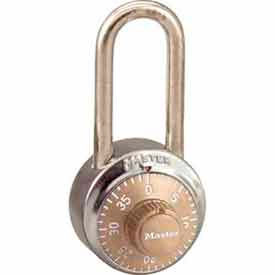 No. 1502LHGLD General Security Combo Padlock LH Shackle - Gold Dial