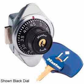 No. 1676MKMDBLUADA Built-In Combo Lock - ADA Compliant - Latch & Lift Handle-Blue