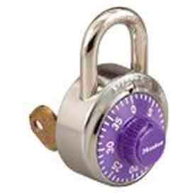 No. 1525EZRCPRP General Security Simple Combination ADA Inspired Padlock - Purple