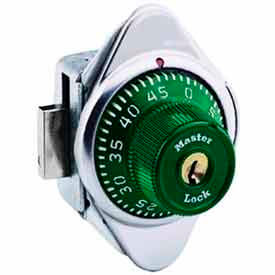 No. 1630MDGRN Built-In Combination Lock Green Metal Dial - Right Hinged