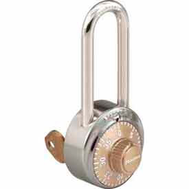 No. 1525LHGLD General Security Combo Padlock - Key Control - Gold
