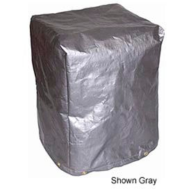 24"L X 24"W X 36"H, 5-Sided Polyethylene Machine Cover, 7 oz. Black