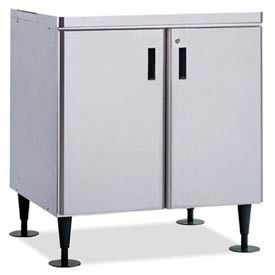Cabinet Stand For Icemaker/Dispensers, Stainless Steel with Locking Doors - For Model DCM-750