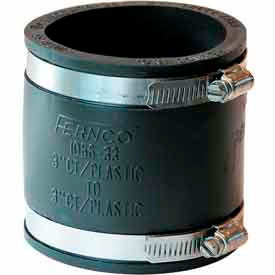 3" Cast Iron/Pvc Coupling X 3" Cast Iron/Pvc Coupling