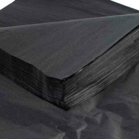 Gift Grade Tissue Paper, 20"W x 30"L, Black, 480 Sheets