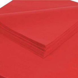 Gift Grade Tissue Paper, 20"W x 30"L, Scarlet, 480 Sheets