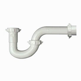 1-1/2" P-Trap with Marvel Connector, White
