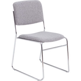 Stacking Chair - Fabric - Gray