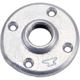 1-1/4 Galvanized Ductile Iron Floor Flange